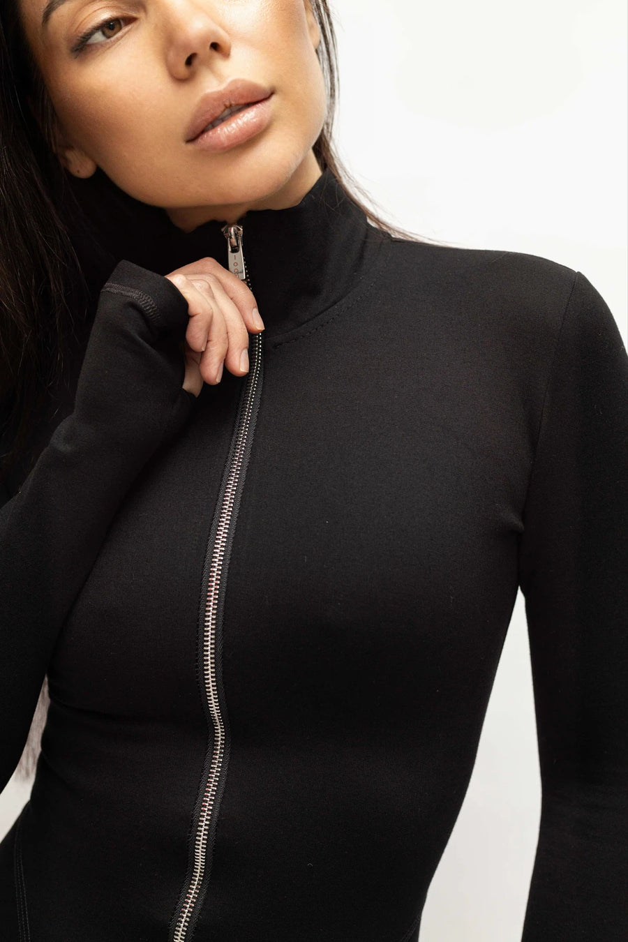 Комбінезон з ефектор утяжки джерсі з кокеткою