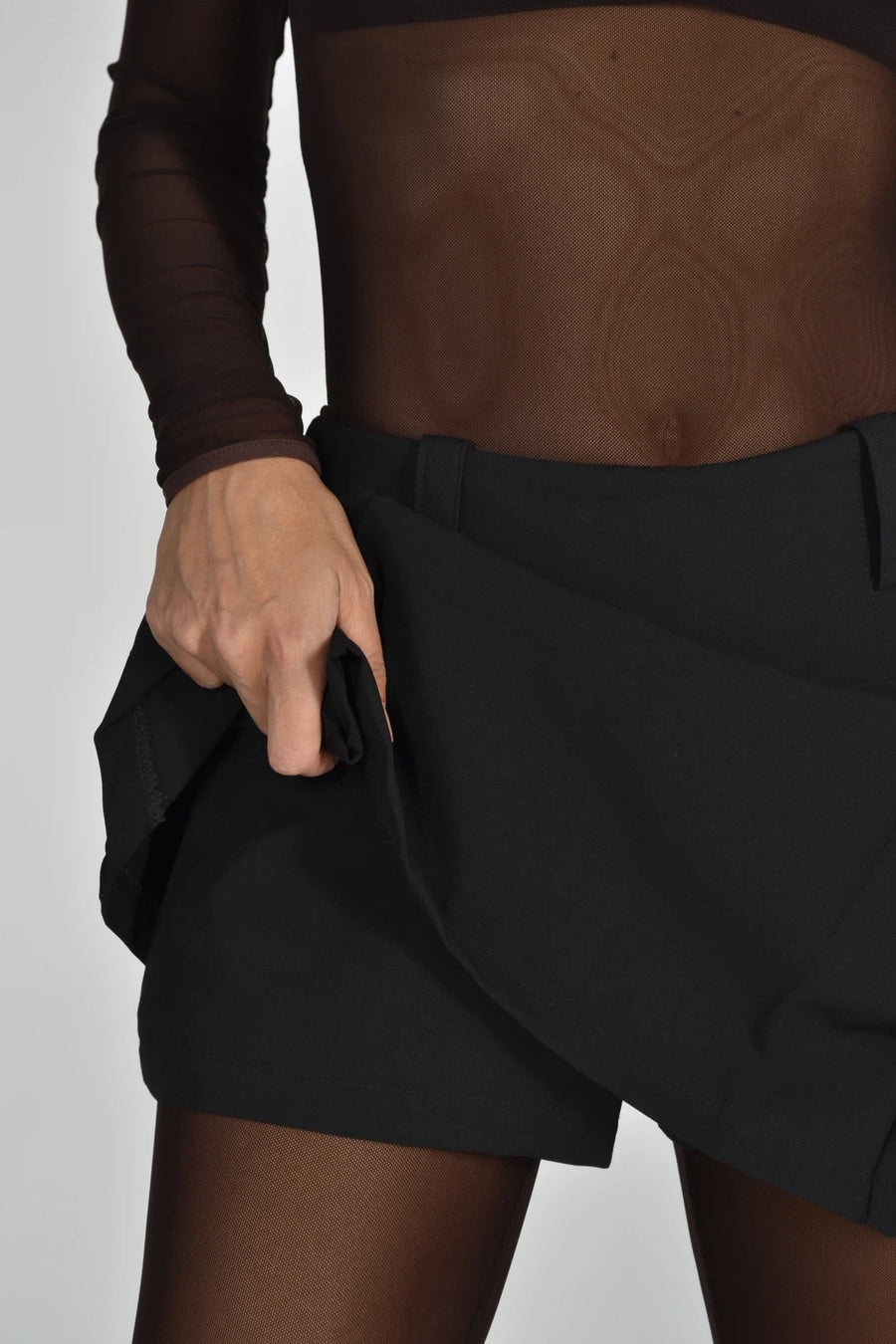 Спідниця-шорти - чорна